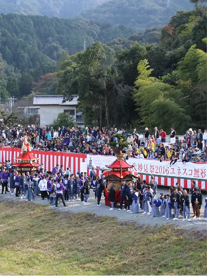 祭りを通じた地域交流促進アクションのイメージ
